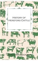 History Of Hereford Cattle