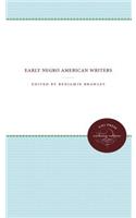 Early Negro American Writers