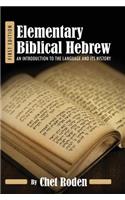 Elementary Biblical Hebrew