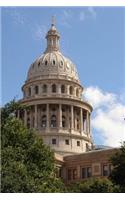 Texas State Capitol Building Journal: 150 Page Lined Notebook/Diary