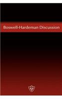 Boswell-Hardeman Discussion