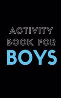 Activity Book For Boys