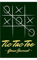 Tic Tac Toe Game Journal