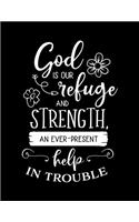God is our refuge and STRENGTH an ever present help in trouble