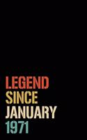 Legend Since January 1971