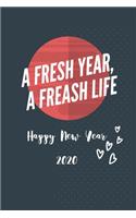 Happy New Year 2020 Journal Notebook