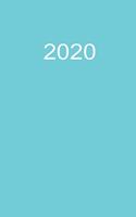 2020: Manager Timer 2020 A5 Blau