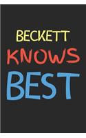 Beckett Knows Best