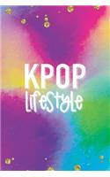 KPOP Lifestyle: Blank Journal with Lines and Page Numbers for Keeping Your Korean Boy Band Memories