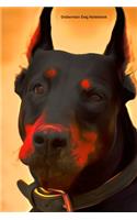 Doberman Dog Notebook: A5 Lined Notepad - Journal for Women, Men, Teens and Kids. A Beautiful Gift Idea for Animal Lover