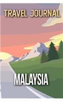 Travel Journal Malaysia: Travel Diary and Planner - Journal, Notebook, Book, Journey - Writing Logbook - 120 Pages 6x9 - Gift For Backpacker