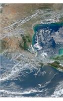 Map Outer Space View Science 2020 Weekly Planner 134 Pages