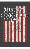 History Started In 1776