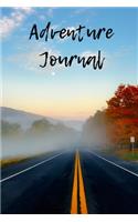 Adventure Journal: Novelty Line Notebook / Journal To Novelty Line In Perfect Gift Item (6 x 9 inches)