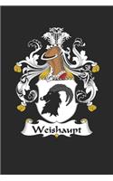 Weishaupt: Weishaupt Coat of Arms and Family Crest Notebook Journal (6 x 9 - 100 pages)