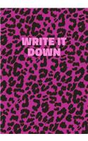 Write It Down