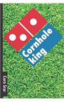 Corn Star: Cornhole score card / tracker - 70 page score card for Corn hole - backyard games and tailgate party score log book. never forget who won again!