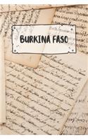 Burkina Faso: Ruled Travel Diary Notebook or Journey Journal - Lined Trip Pocketbook for Men and Women with Lines