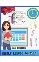 Weekly lesson Planner for Teacher