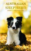 Australian Shepherd Weekly 5 X 8 Planner 2019: 12 Month Calendar