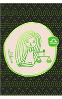 Libra: Journal: Air Element: Blank Lined Notebook