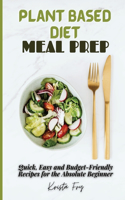 Plant Based Diet Meal Prep