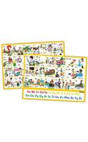 Jolly Phonics Letter Sound Wall Charts