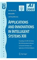 Applications and Innovations in Intelligent Systems XIII