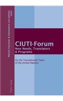 Ciuti-Forum- New Needs, Translators & Programs
