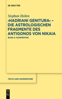 Hadriani Genitura - Die Astrologischen Fragmente Des Antigonos Von Nikaia