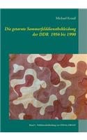 getarnte Sommerfelddienstbekleidung der DDR 1956 bis 1990