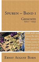 Spuren Band 1: Gedichte 1922-1943