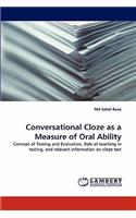 Conversational Cloze as a Measure of Oral Ability