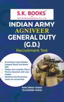 S.K. Books Indian Army Agniveer General Duty GD Recruitment Test 2025 Complete Guide In English Medium