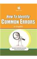 How to Identify Common Errors in English