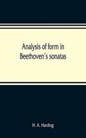 Analysis of form in Beethoven's sonatas