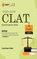 CLAT 2024 : Guide by Sachin Malhan, Gautam Puri