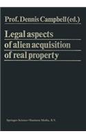 Legal Aspects of Alien Acquisition of Real Property