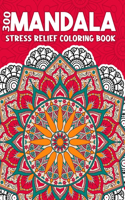 300 Mandala Stress Relief Coloring Book