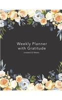 Weekly Planner with Gratitude