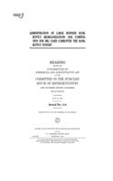 Administration of large business bankruptcy reorganizations