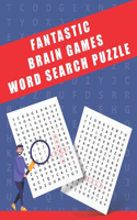 Fantastic Brain Games Word Search Puzzle