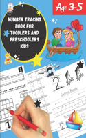 Number tracing Book For Toddlers And Preschoolers Kids Age 3-5: To relax and learn pen control and handwriting practice 1 to 20! Filled with line shapes & math activity. Great gift for toddlers and preschoolers.