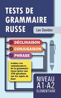 Tests de Grammaire Russe