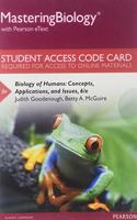 Mastering Biology with Pearson Etext -- Standalone Access Card -- For Biology of Humans