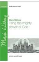 I sing the mighty power of God