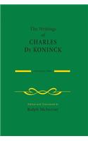 Writings of Charles de Koninck