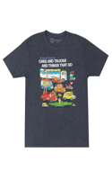 Richard Scarry: Cars and Trucks and Things That Go Unisex T-Shirt X-Large