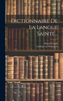 Dictionnaire De La Langue Sainte...