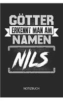 Götter erkennt man am Namen - Nils - Notizbuch